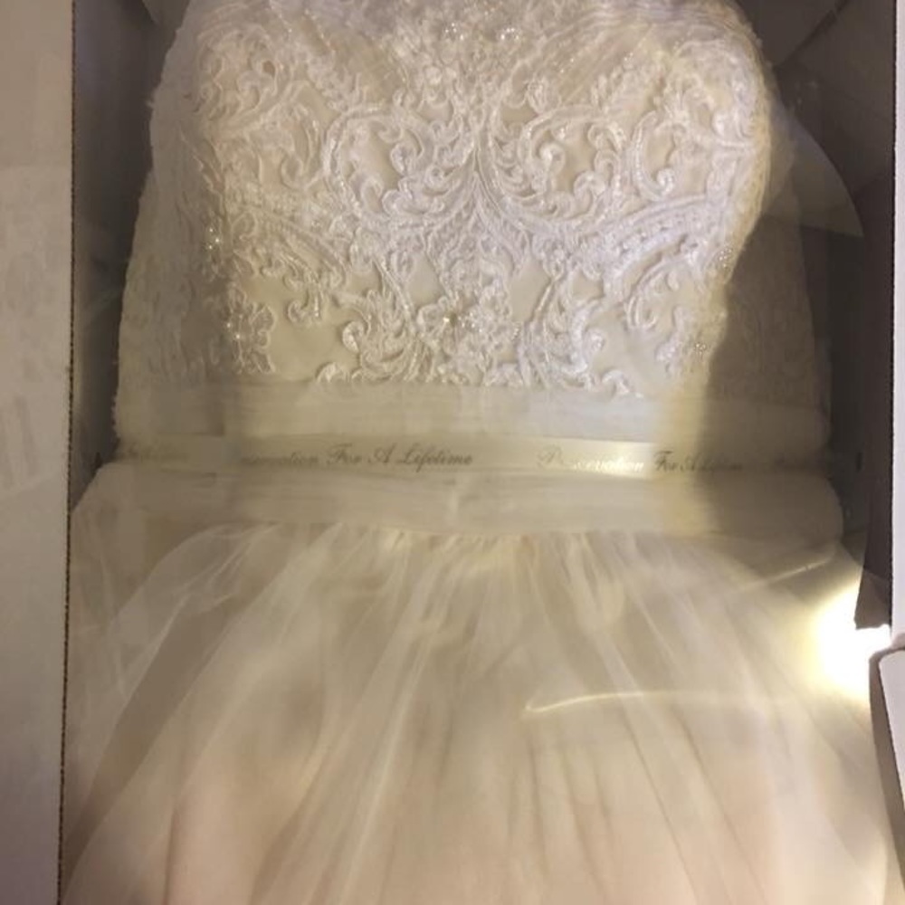 David’s Bridal Wedding dress